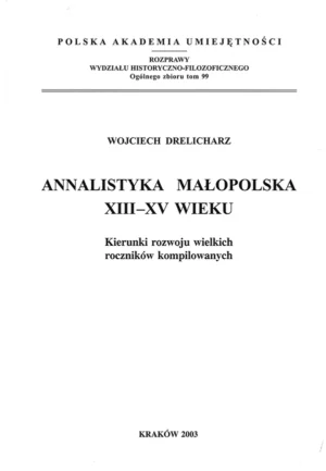 Annalistyka małopolska XIII-XV wieku