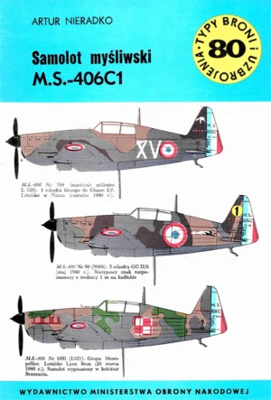 Samolot myśliwski M.S.-406C1 [Typy Broni i Uzbrojenia 80]