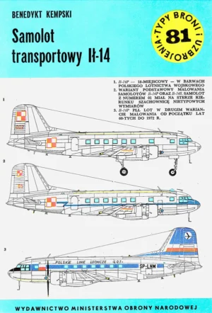 Samolot transportowy Ił-14 [Typy Broni i Uzbrojenia 81]