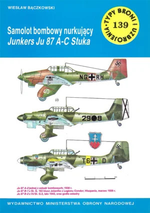 Samolot bombowy nurkujący Junkers Ju 87 A-C Stuka [Typy Broni i Uzbrojenia 139]